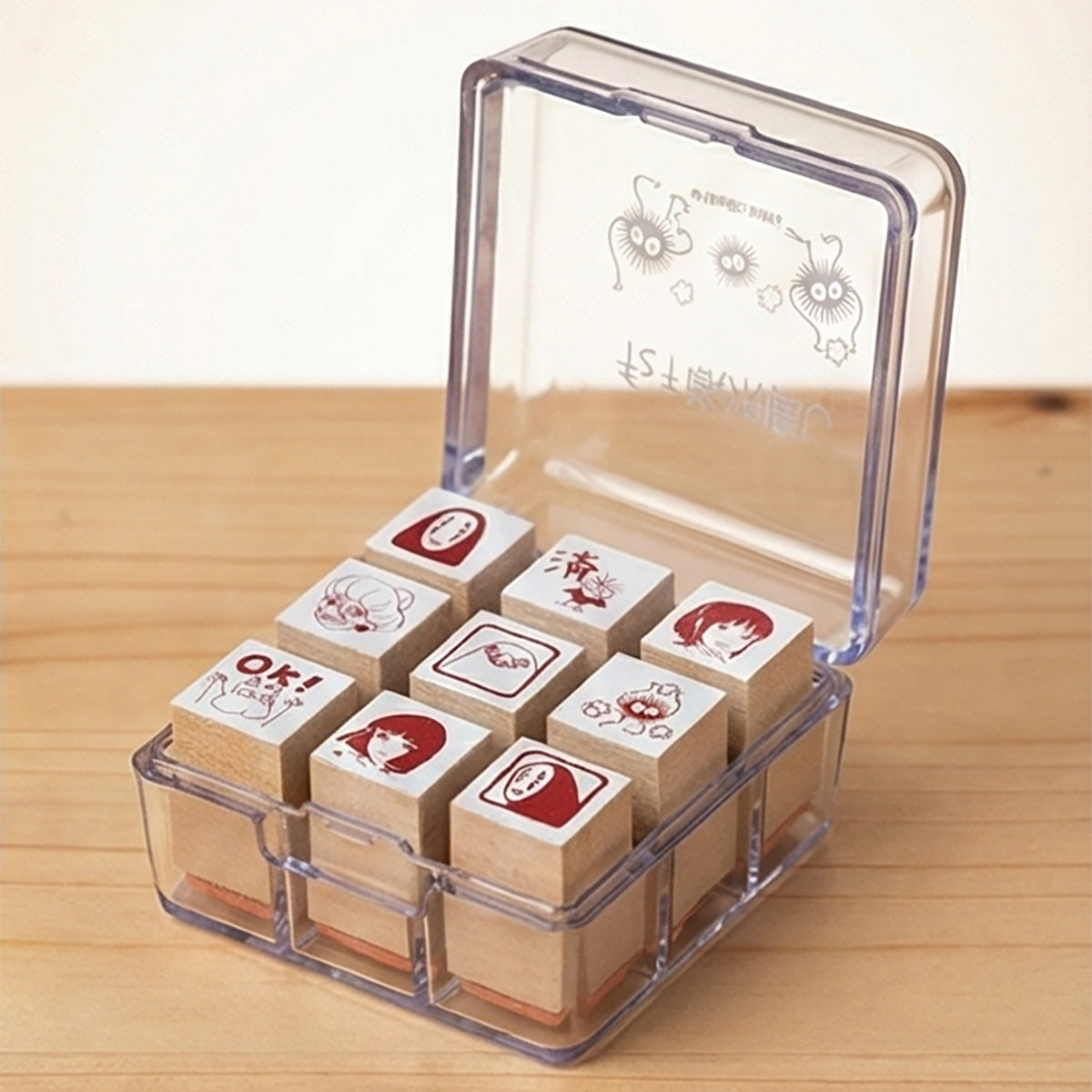 Studio Ghibli – Chihiros Reise ins Zauberland Check Stempel Set (9 Stempel)