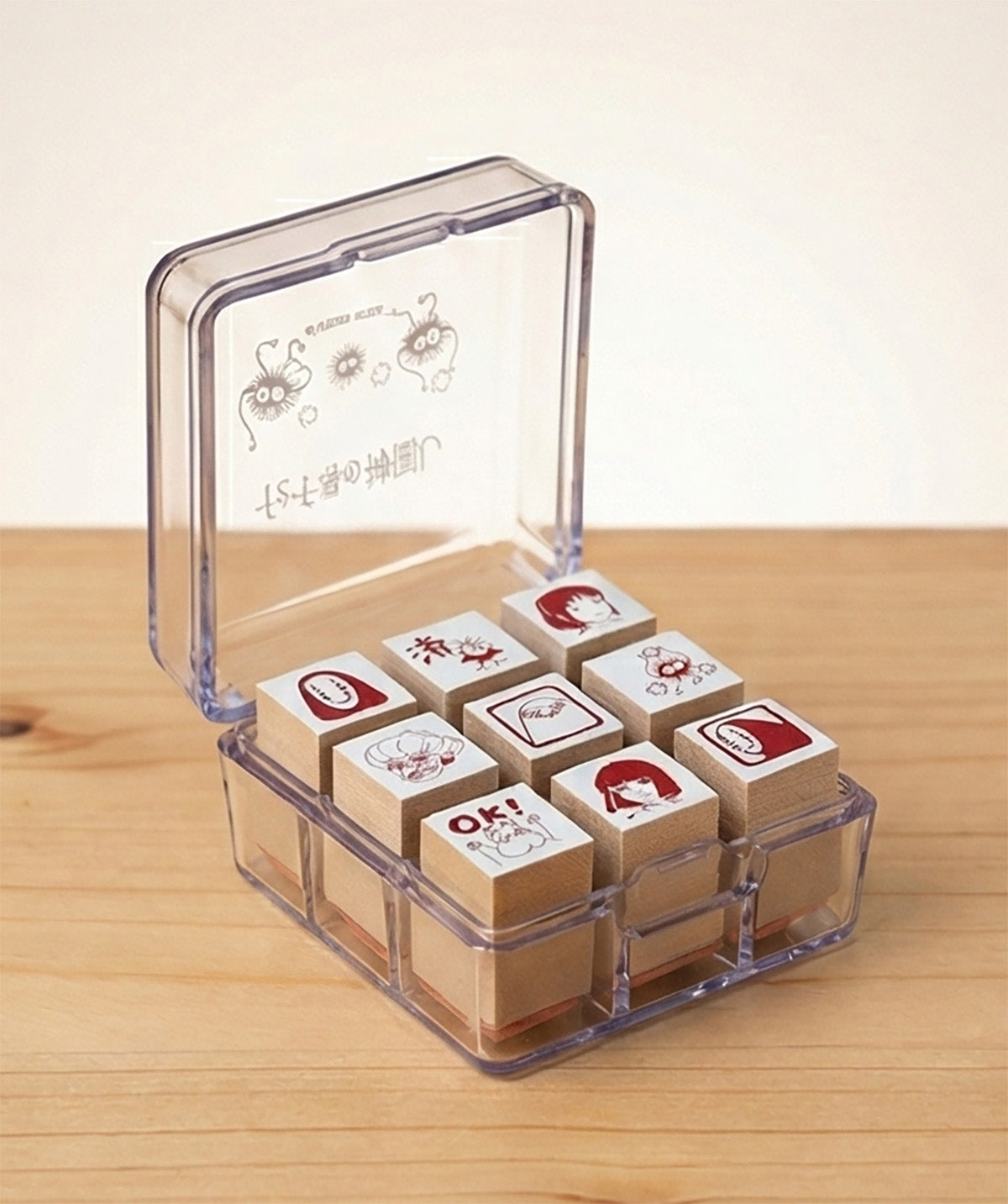 Studio Ghibli – Chihiros Reise ins Zauberland Check Stempel Set (9 Stempel)