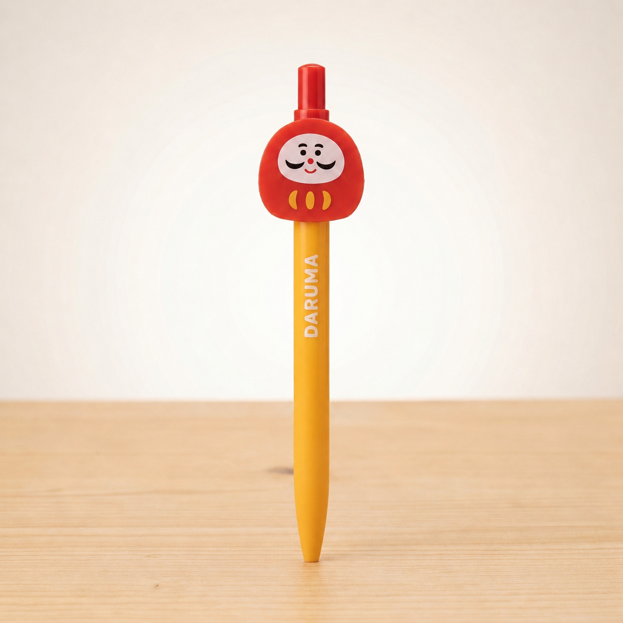 Kugelschreiber – Daruma Glücksbringer-Stift mit japanischem Design