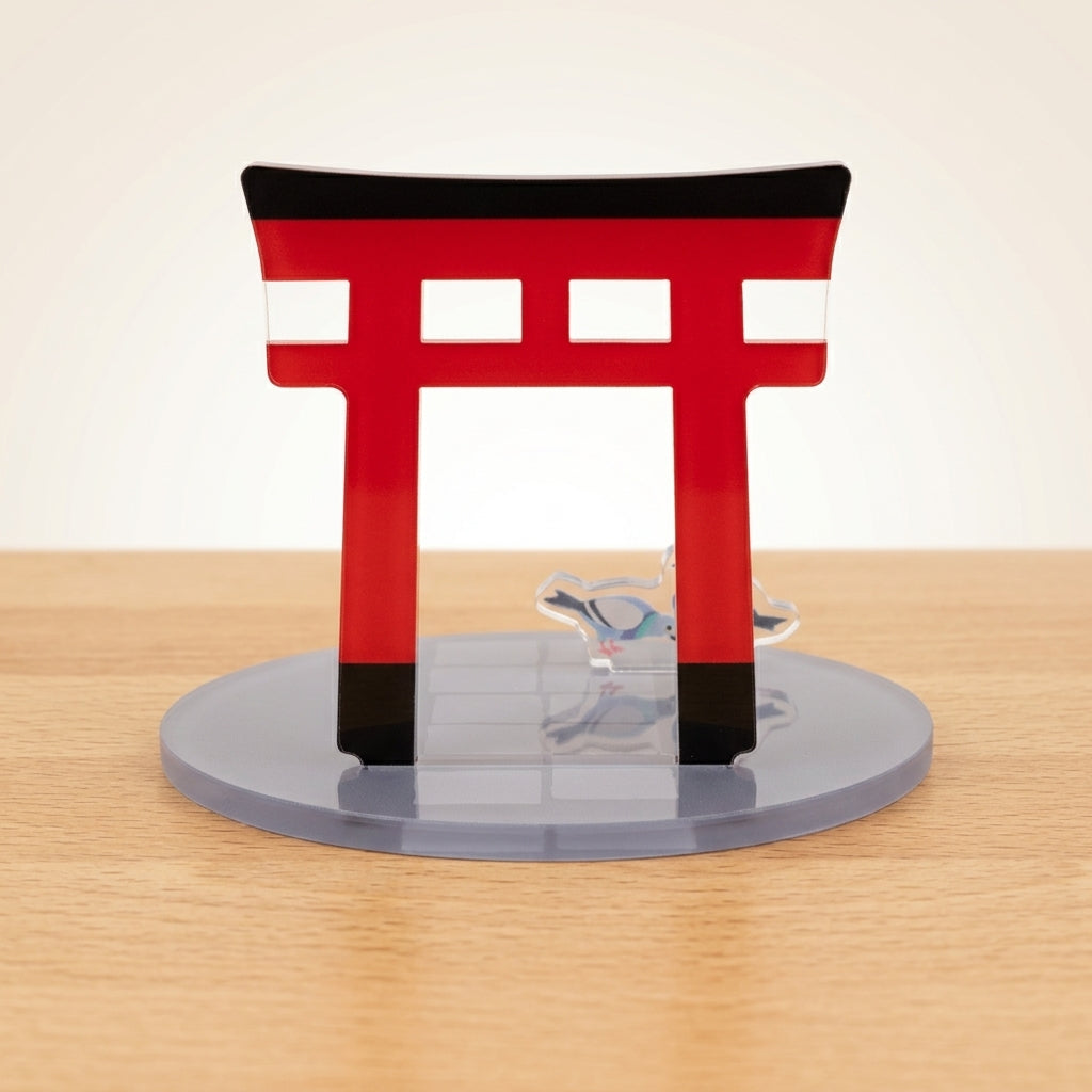 Acryl Smartphone-Ständer Torii – Japanisches Tor-Motiv