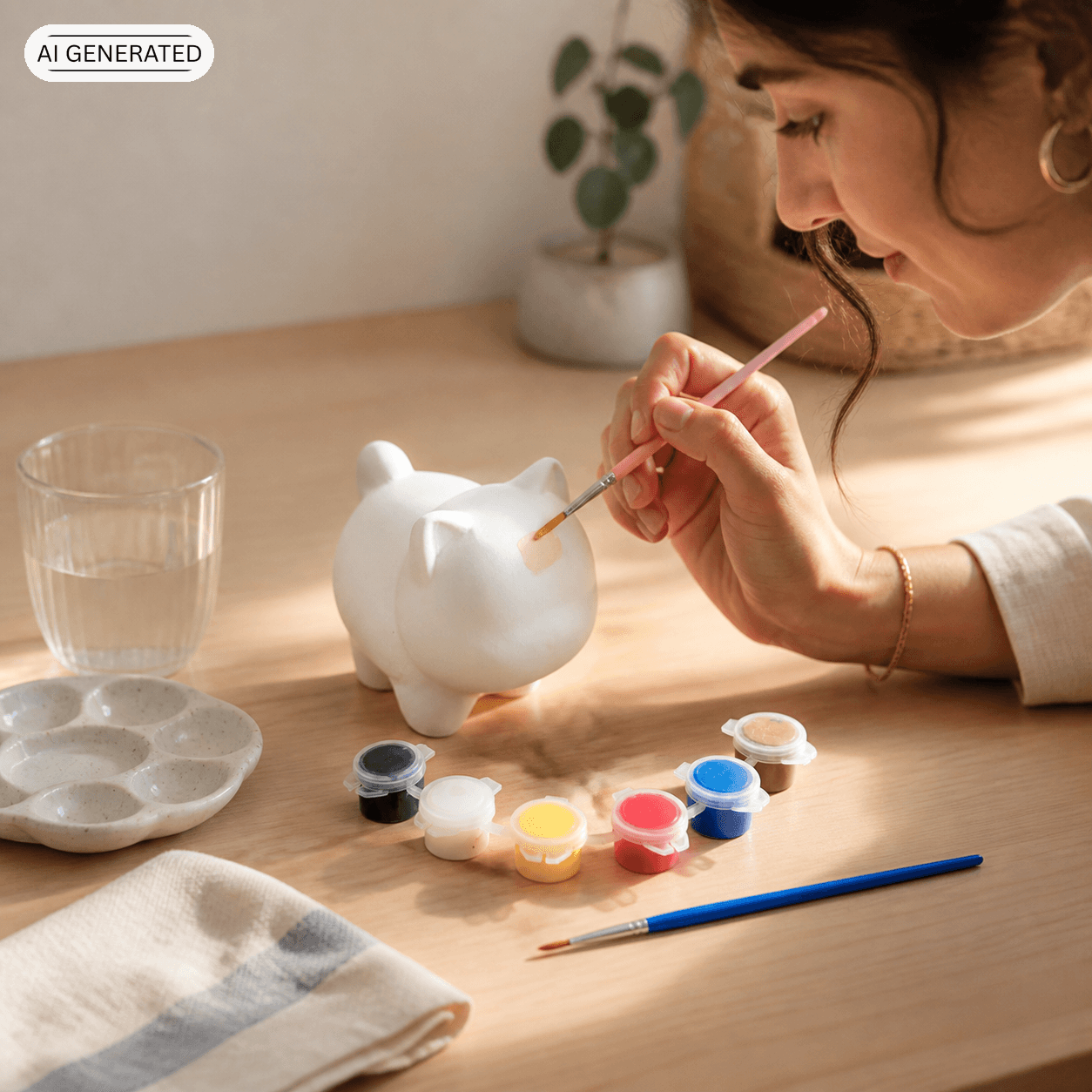 Hariko-Inu - Nurie Mascot Figur zum Bemalen