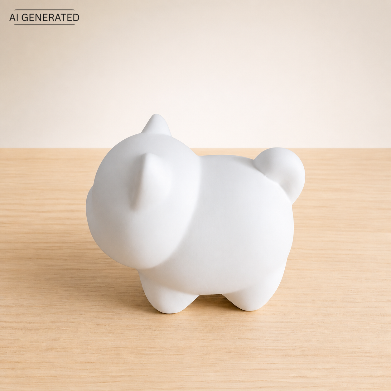 Hariko-Inu - Nurie Mascot Figur zum Bemalen
