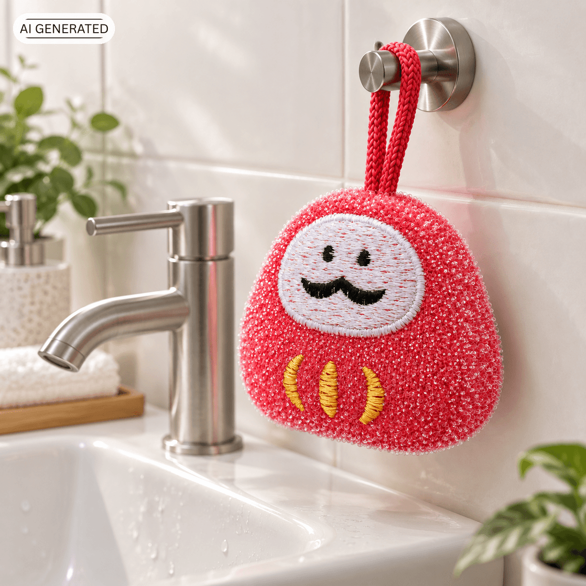 Reinigungsschwamm Daruma