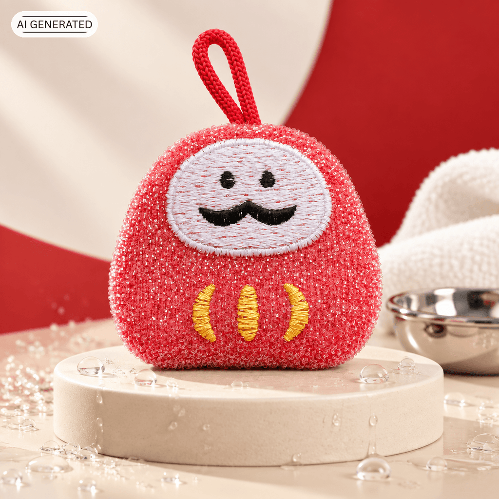Reinigungsschwamm Daruma