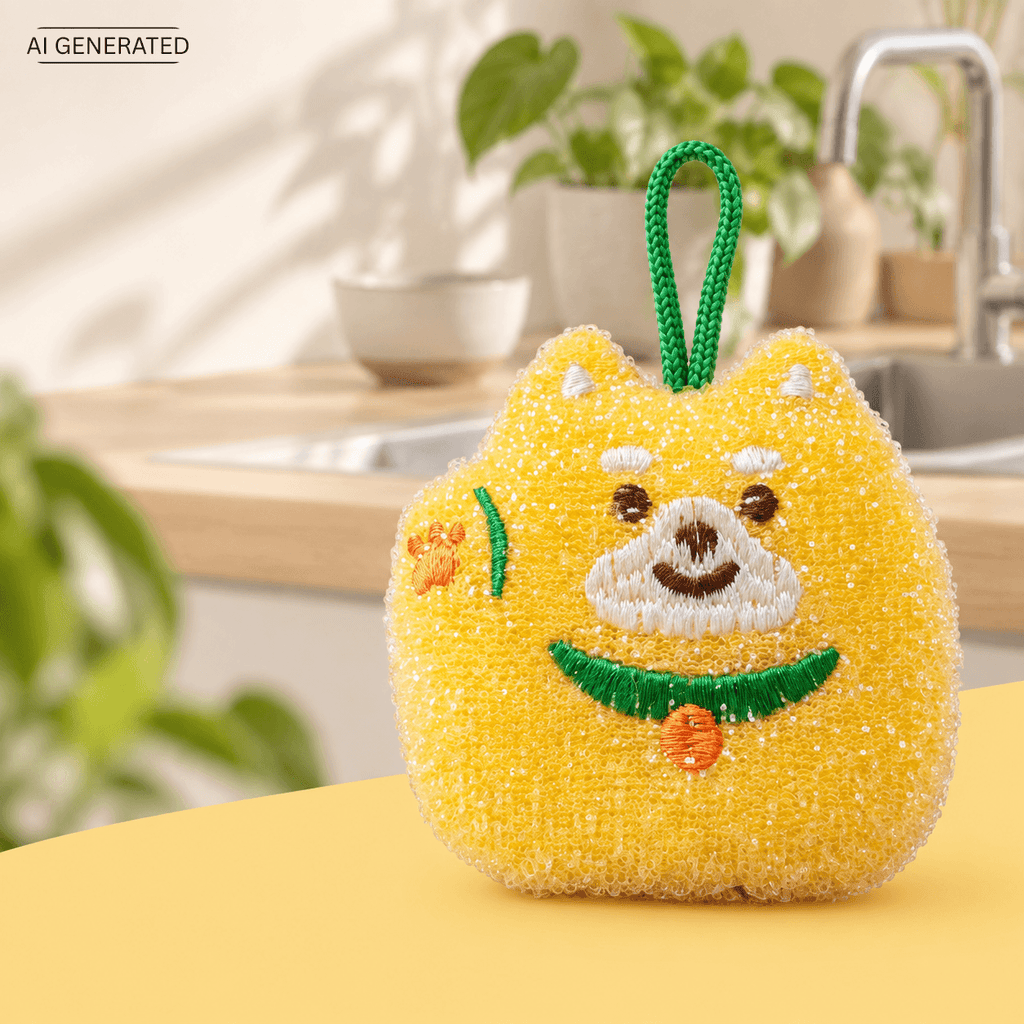 Reinigungsschwamm Maneki Shiba Inu