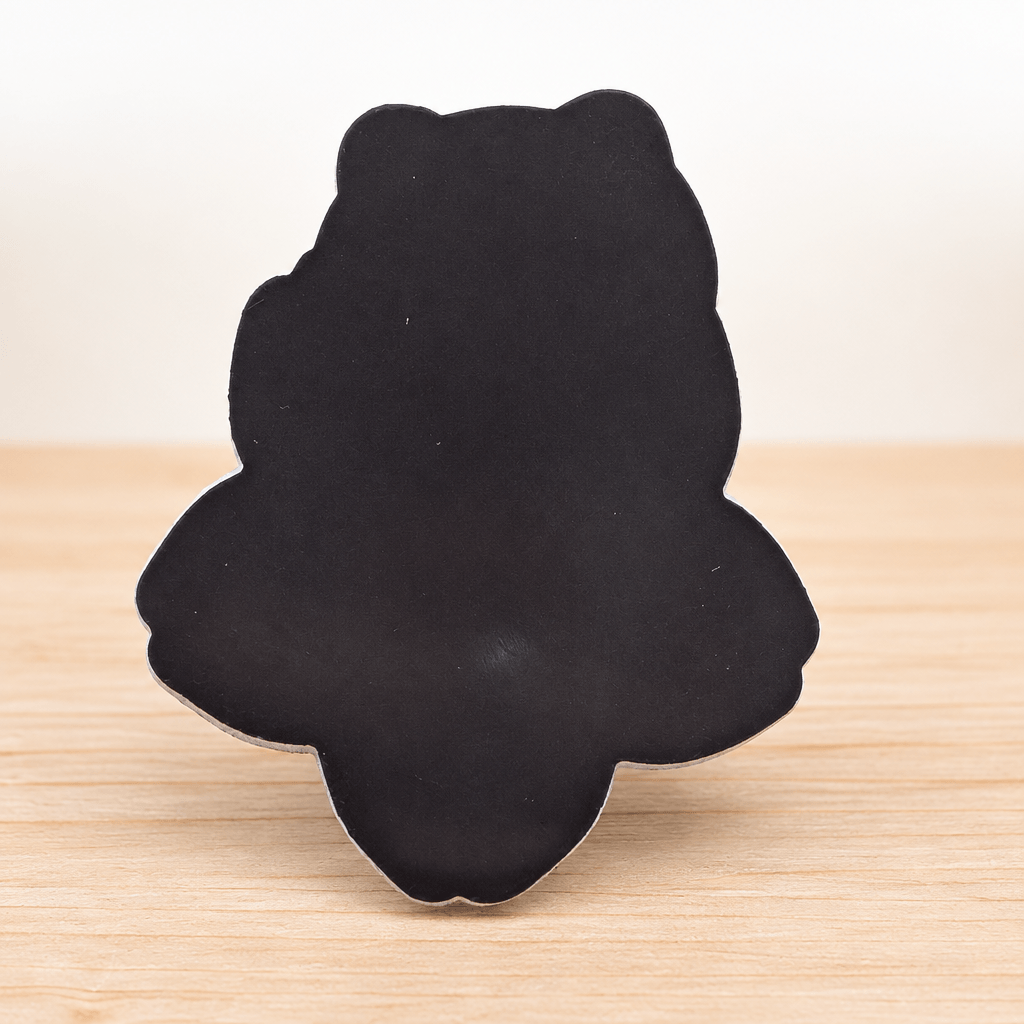 Omiyage-Stickmagnet: Katze mit Kirschblüte