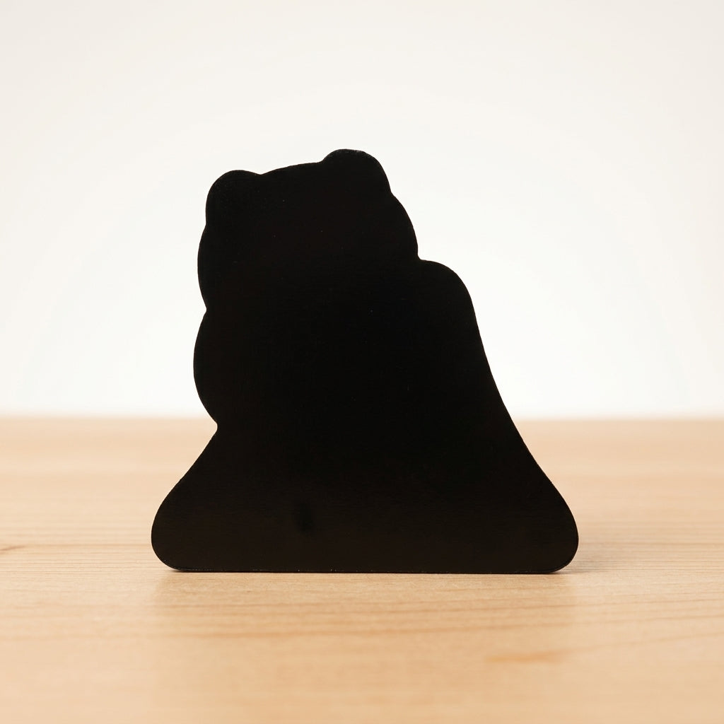 Bestickter Magnet Mount Fuji mit Katze