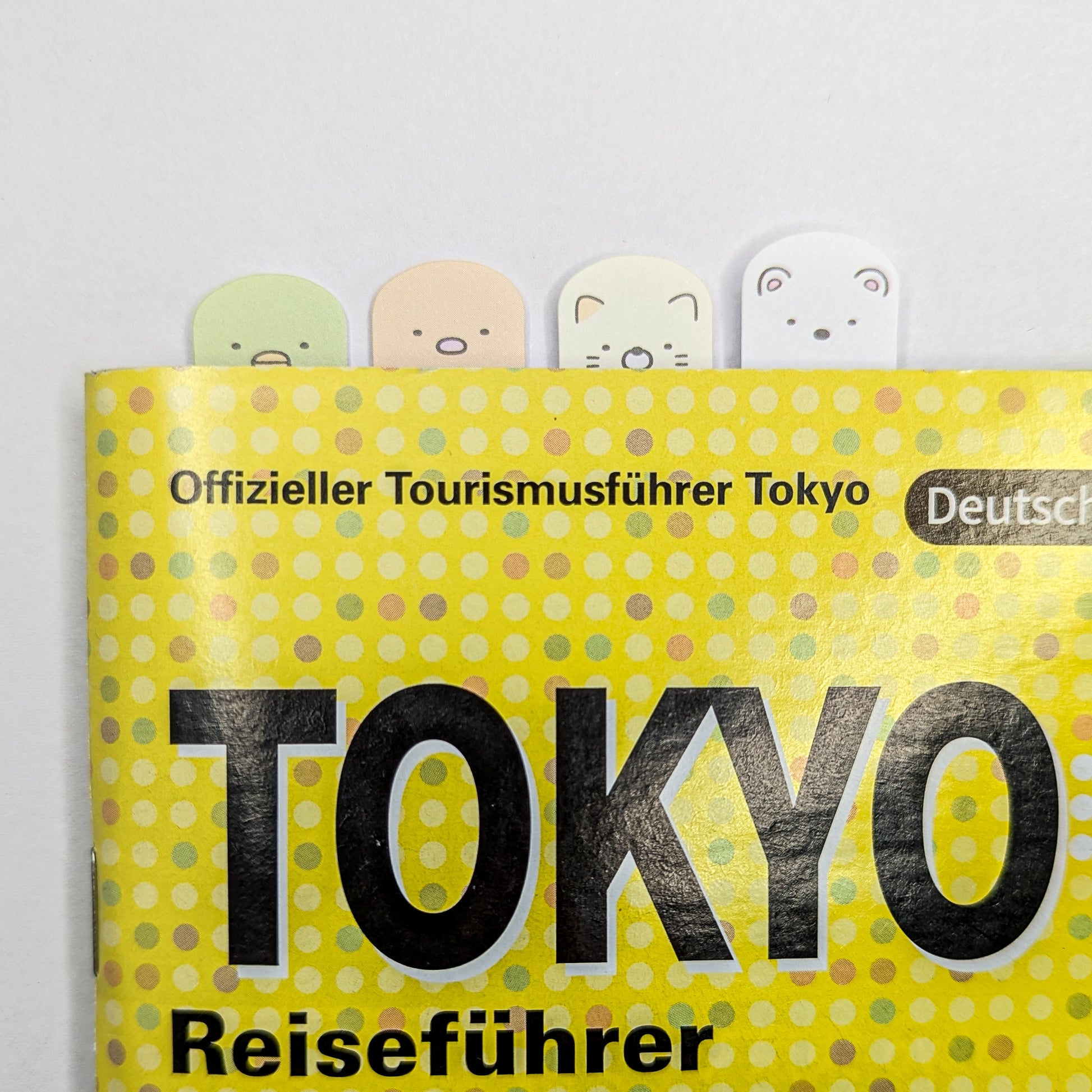 Sumikko Gurashi Lesezeichen | Haftnotizen zum einfachen Markieren von Buchseiten mit niedlichen Charakteren