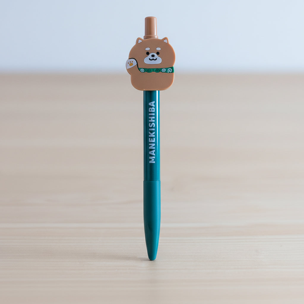 Manekishiba Kugelschreiber Shiba Inu – niedlicher Schreibstift mit Glückshund