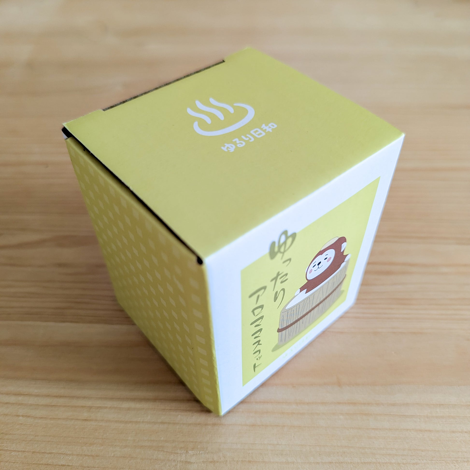 Yururi Biyori Aromafigur Affe im Onsen – Keramik Duftständer