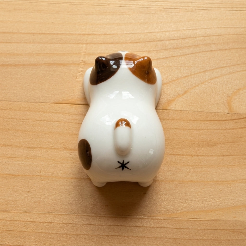 Decole Cup Noodle Deckelhalter und Stäbchenablage Neko Katze